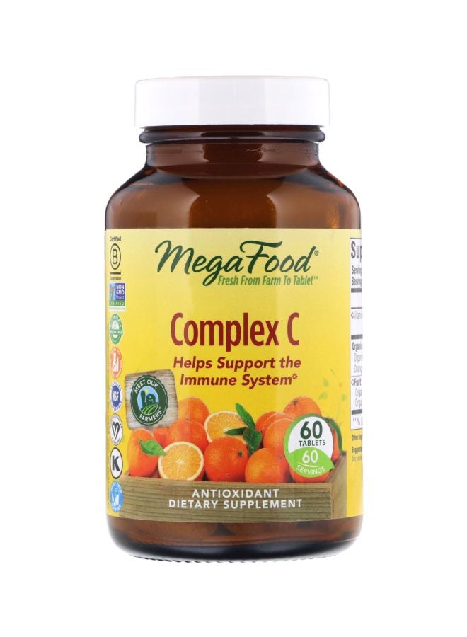 Complex C Antioxidant Dietary Supplement - 60 Tablets