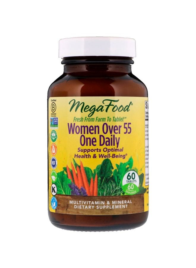 MegaFood - Women Over 55 One Daily - 60 Tablets - Image 1