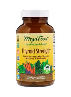 Thyroid Strength Dietary Supplement - 90 Tablets