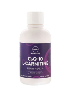 MRM Nutrition CoQ-10 L-Carnitine Dietary Supplement - Orange-Vanilla 
