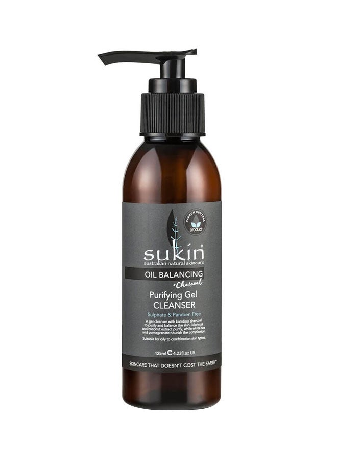 Sukin - Oil Balancing Purifying Gel Cleanser 125ml - Image 1