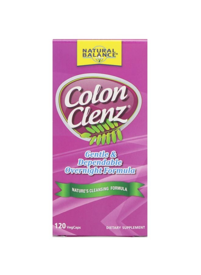 ناتشورال بالانس مكمل غذائي كولون كينز - 120 كبسولة