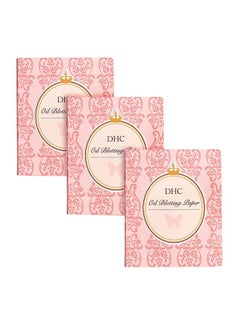 DHC Set Of 3 Oil Blotting Paper Pink  - Image 1