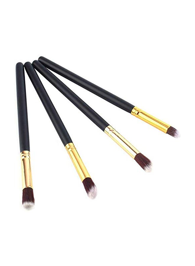 Kylie 4-Piece Eyeshadow Blending Pencil Brush Black/Gold  - Image 1