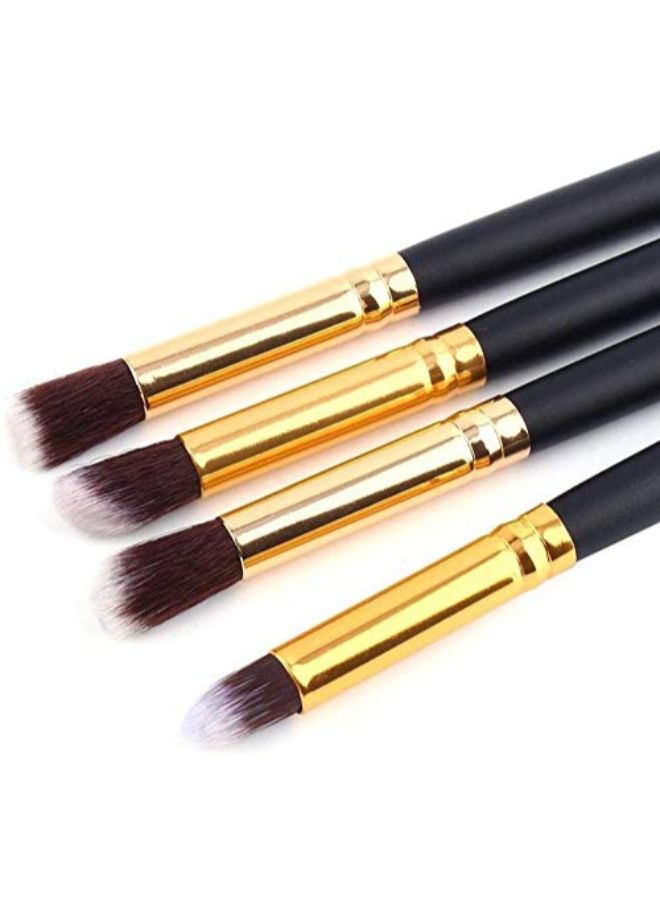 Kylie 4-Piece Eyeshadow Blending Pencil Brush Black/Gold  - Image 2