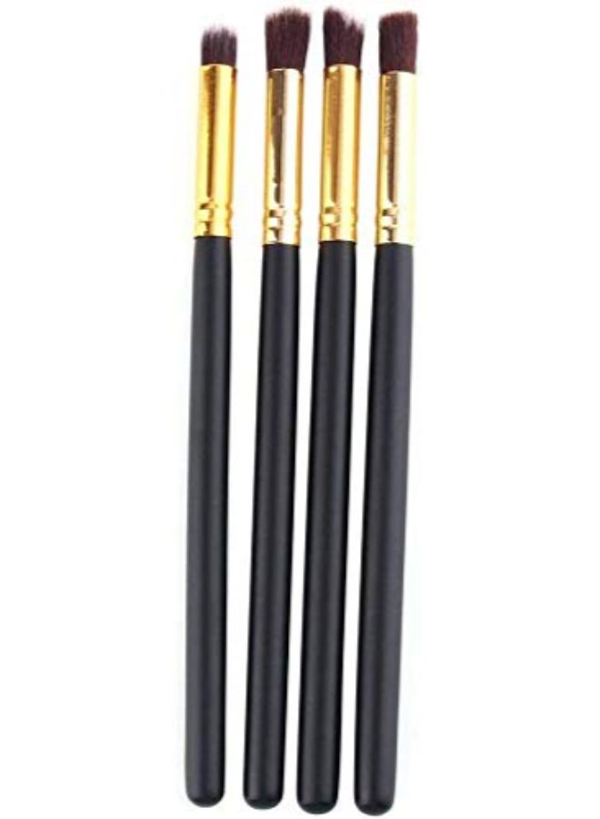 Kylie 4-Piece Eyeshadow Blending Pencil Brush Black/Gold  - Image 3