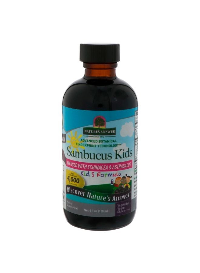 NATURE'S ANSWER Sambucus Herbal Supplement 4000mg