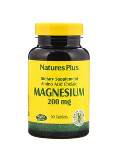Nature's Plus Magnesium 200mg - 90 Tablets 