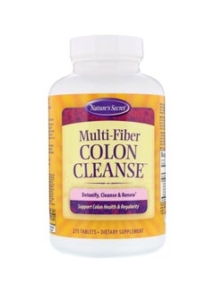 Multi-Fiber Colon Cleanse Dietary Supplement - 275 Tablets