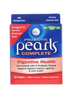 Nature's Way Probiotic Pearls Complete Digestive Health - 90 Softgels  - Image 1
