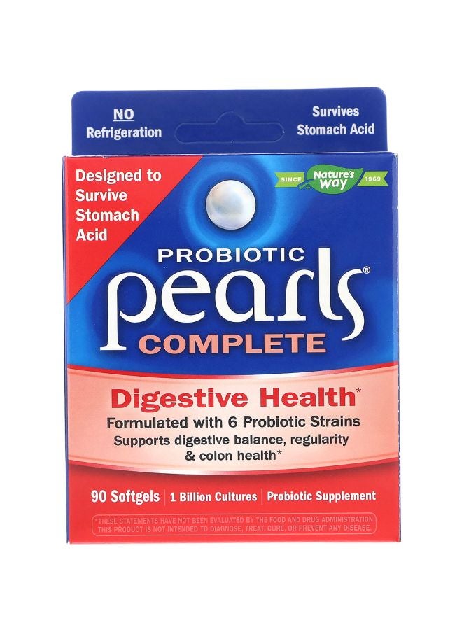 Nature's Way - Probiotic Pearls Complete Digestive Health - 90 Softgels - Image 1
