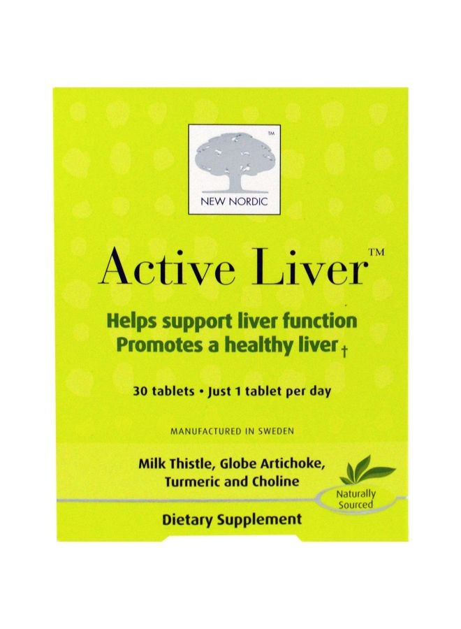 New Nordic Active Liver Dietary Supplement - 30 Tablets