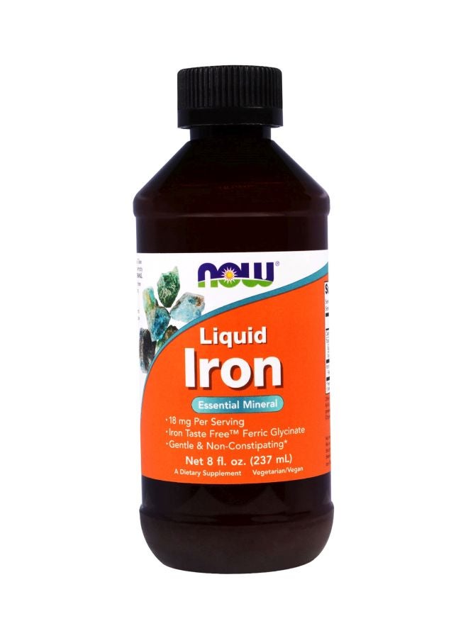 Now Foods Liquid Iron Dietary Supplement