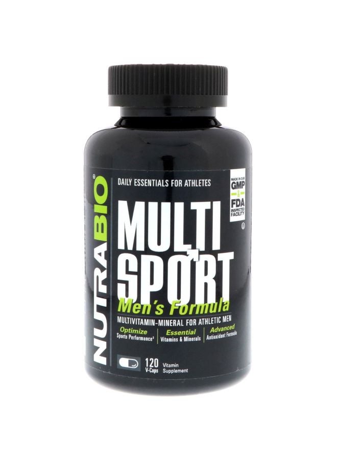NutraBio Labs Multi Sport Multivitamin-Mineral - 120 V-Caps 