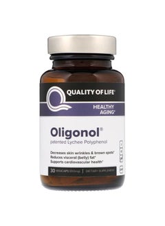 Oligonol 100mg Dietary Supplement - 30 Vegi Capsules