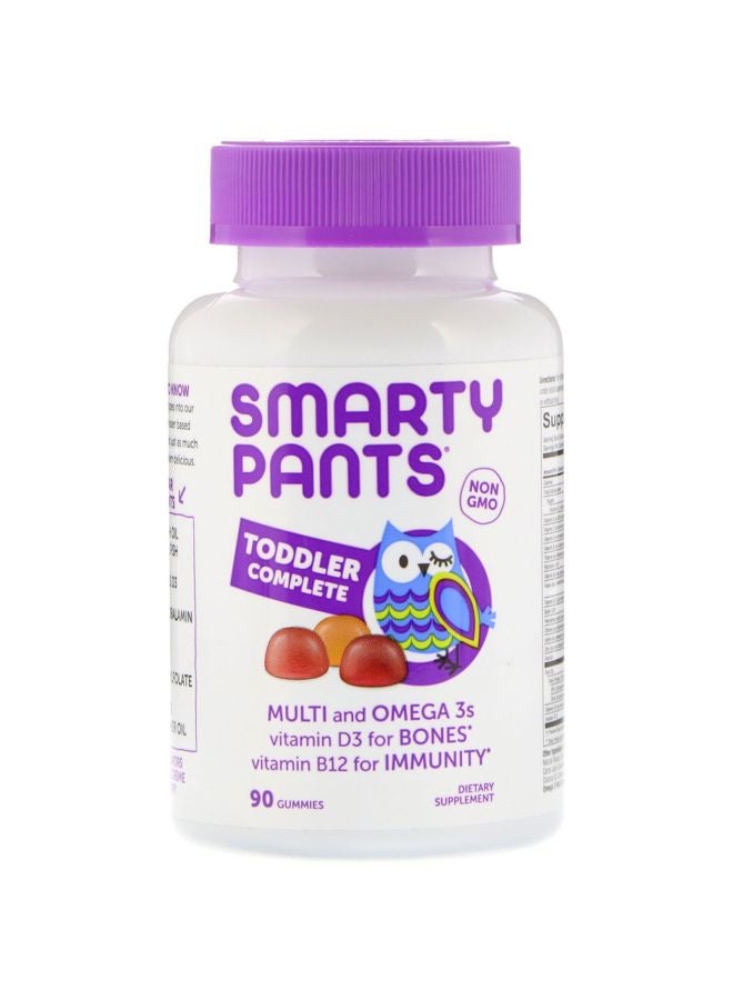 SmartyPants Toddler Complete Dietary Supplement - 90 Gummies