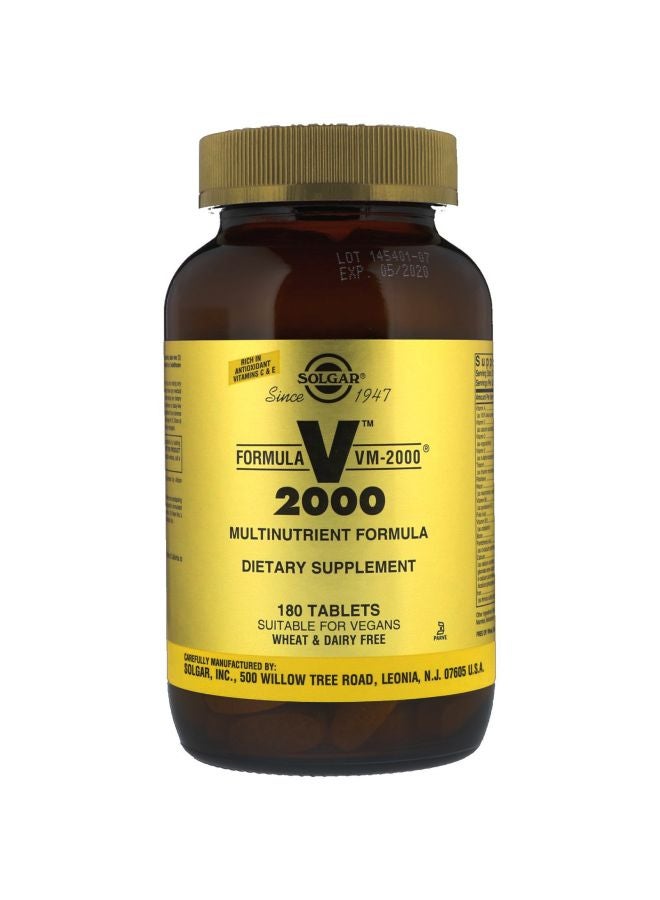 Solgar Formula VM-2000 Dietary Supplement - 60 Tablets