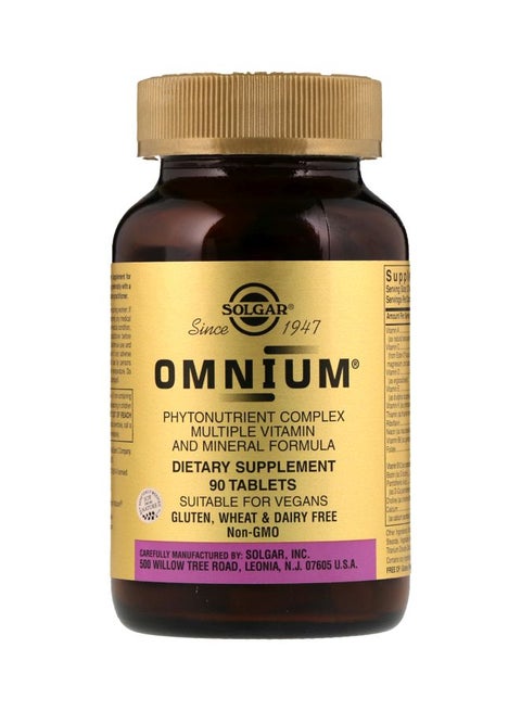 Omnium Phytonutrient Complex Dietary Supplement - 90 Tablets
