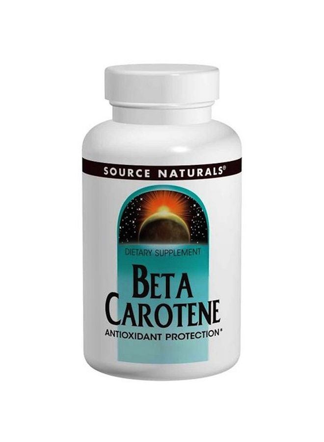 مُكمل غذائي بيتا كاروتين حماية مضادة للأكسدة (25,000 وحدة دولية) - 250 كبسولة هلامية
