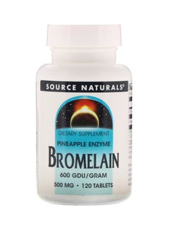 Source Naturals Bromelain 600 GDU/Gram 500 mg - 120 Tablets 