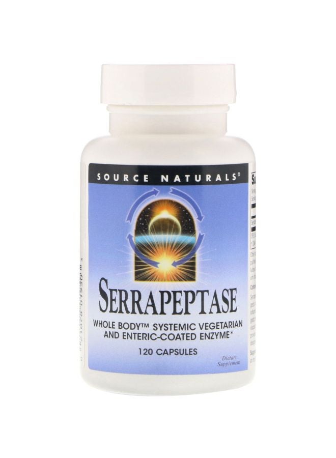 Serrapeptase Dietary Supplement - 120 Capsules