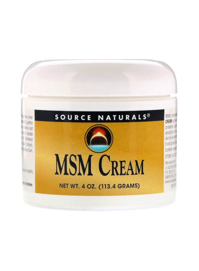 MSM Cream