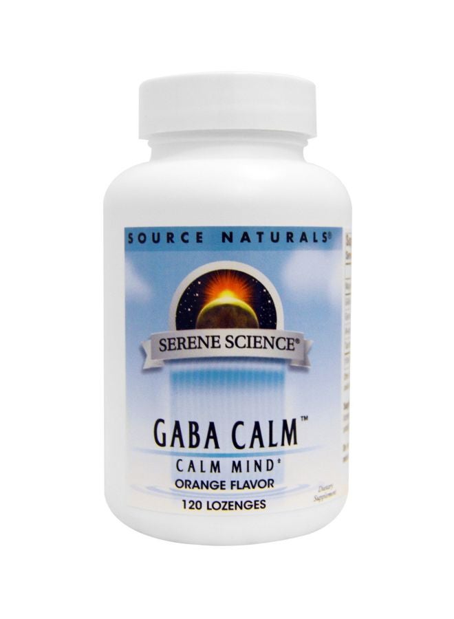 مكمل غذائي جابا كالم لذهن هادئ - 120 قرص - نكهة البرتقال