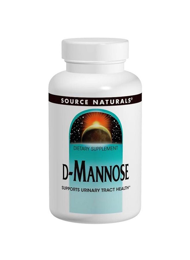 Source Naturals D-mannose 500mg Dietary Supplement - 120 Capsules 