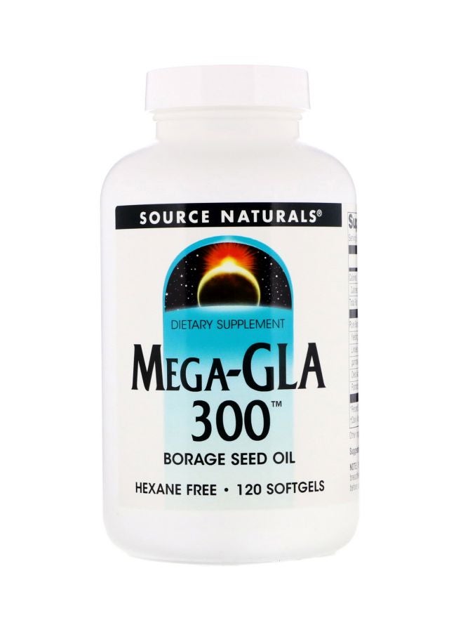 مكمل غذائي ميجا جي إل إيه 300 - 120 كبسولة هلامية