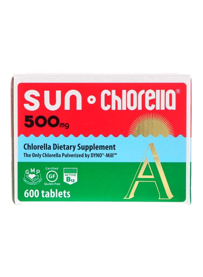 صن كلوريلا مكمل غذائي 500 مجم - 600 قرص .