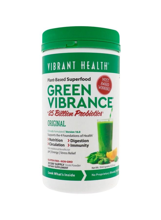 Vibrant Health Green Vibrance +25 Billion Probiotics Dietary Supplement