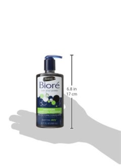 Biore Deep Pore Charcoal Cleanser Black  - Image 2