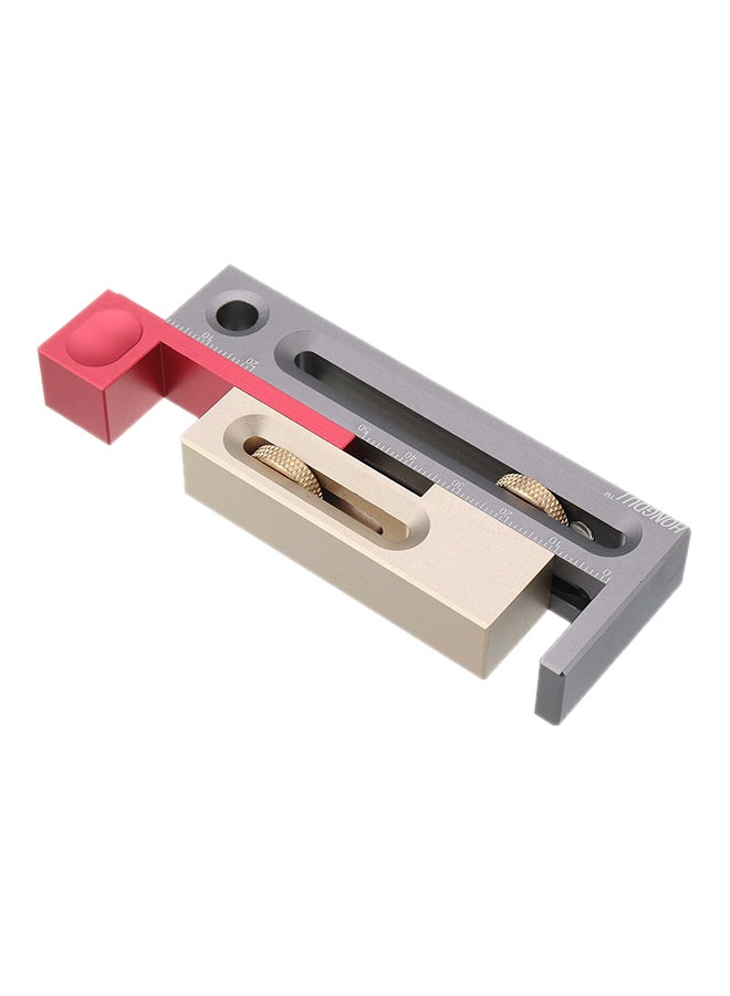 Generic Saw Table Slot Adjuster Tool Silver/Red  - Image 1