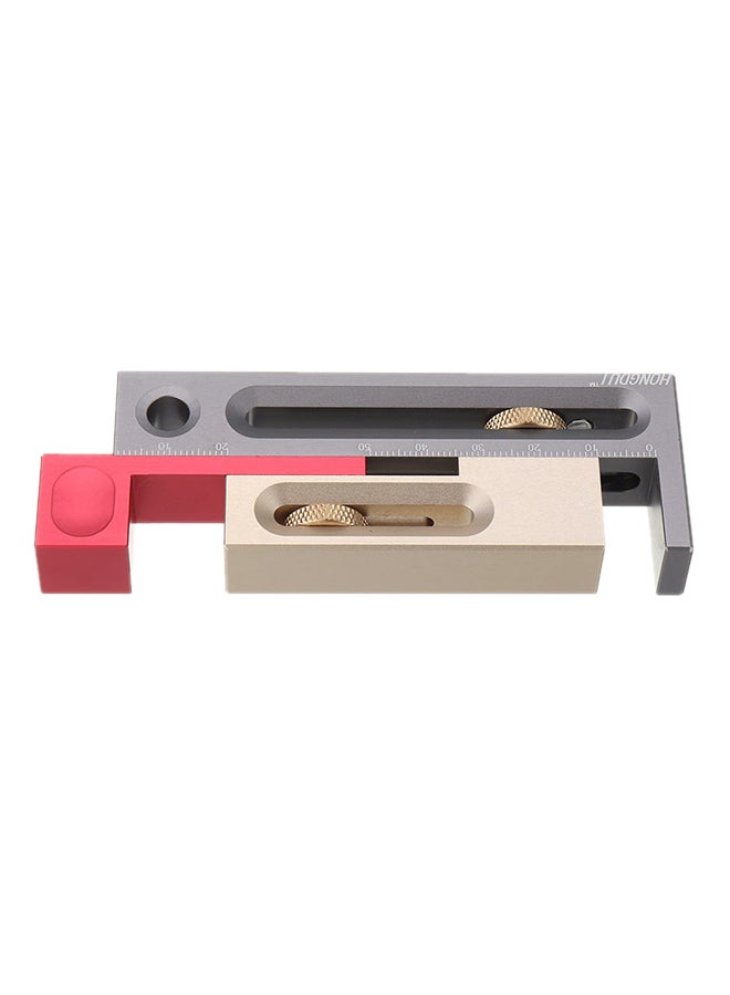 Generic Saw Table Slot Adjuster Tool Silver/Red  - Image 2