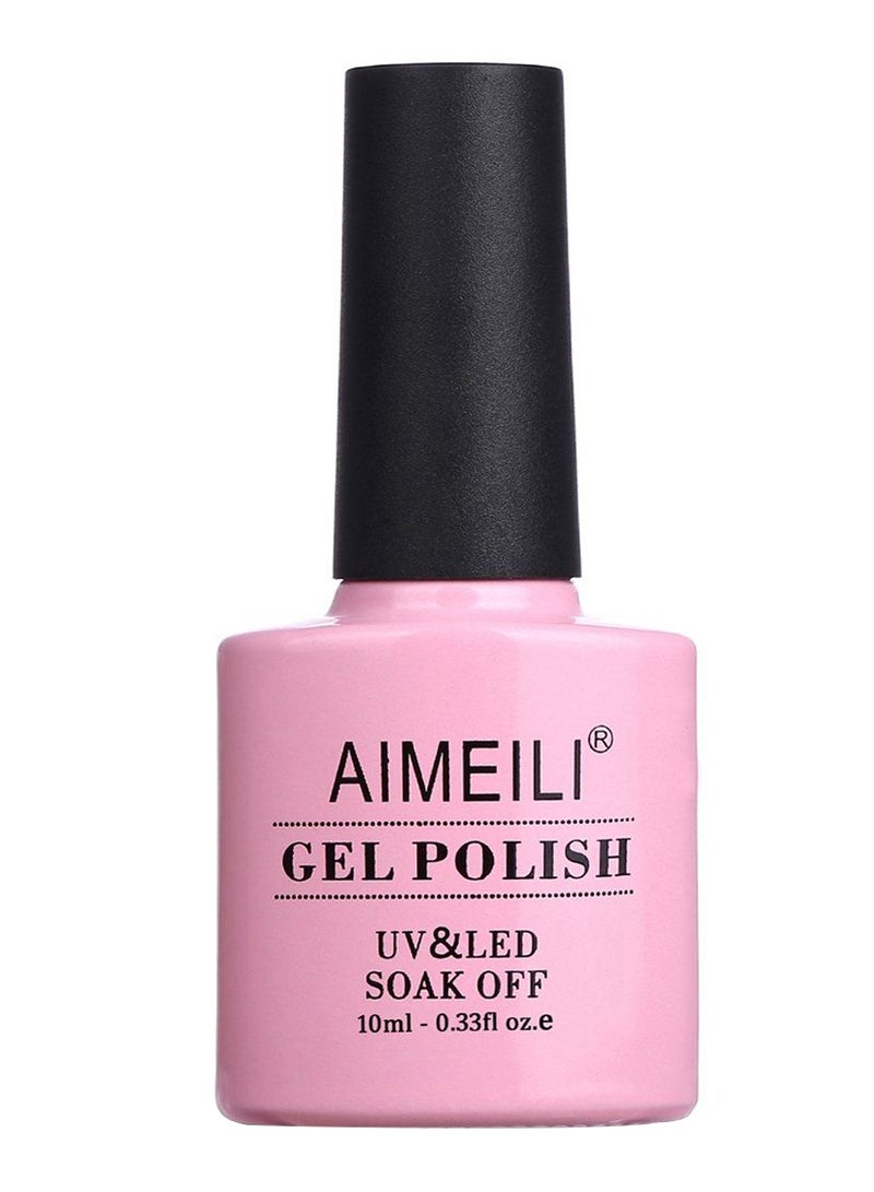آيميلي طلاء أظافر مضئ بالأشعة فوق البنفسجية بجل سهل التقشير 095 أحمر هارت بريك - Image 1