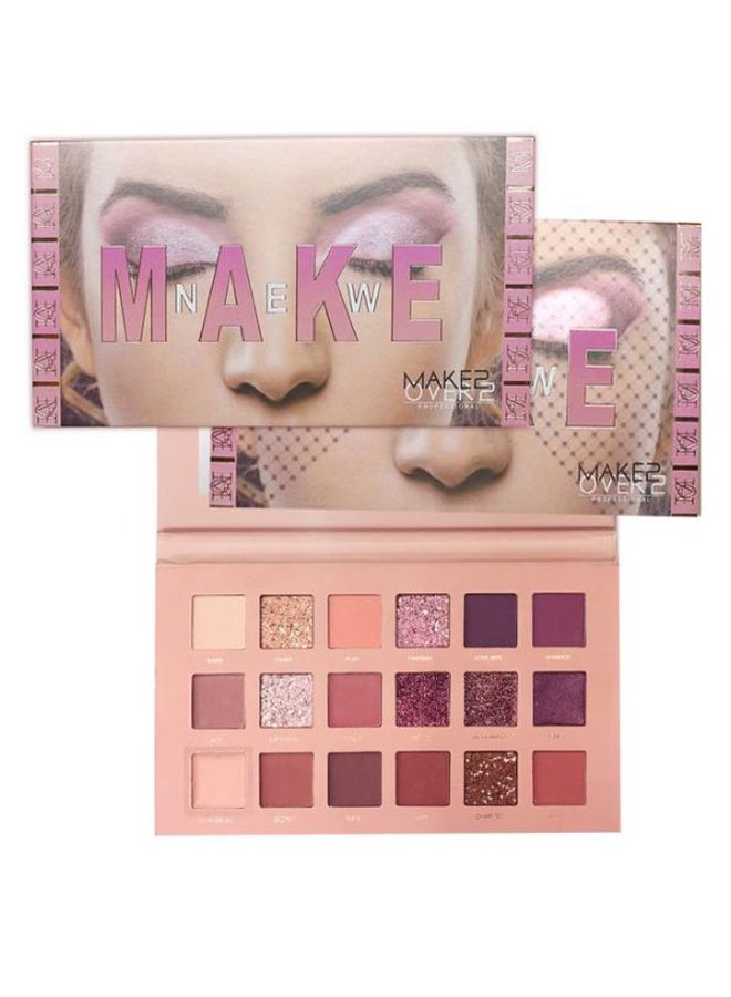 MAKE OVER 22 - The New Make Eyeshadow Palette Multicolour - Image 1