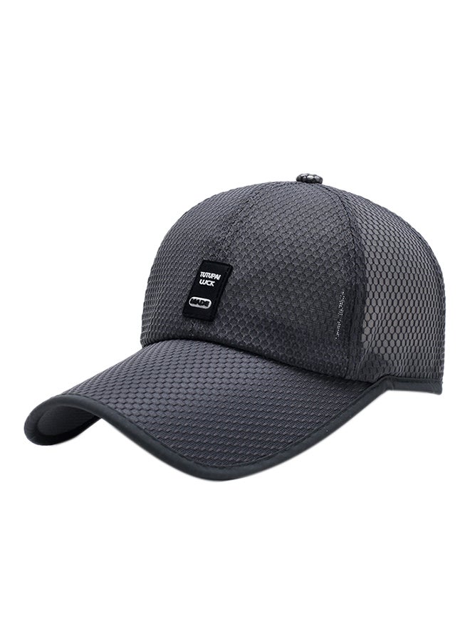 Snapback Baseball Cap Grey 