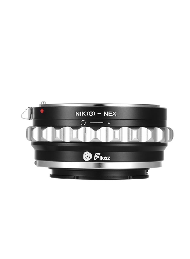 Fikaz Nikon G NEX Lens Mount Black/Silver  - Image 1