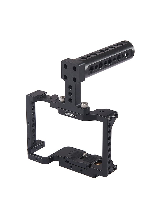 ANDOER Camera Cage With Top Handle Kit Black  - Image 2