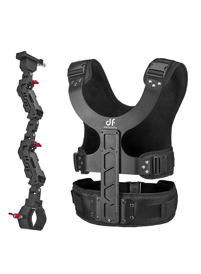 Gimbal Stabilizer Supporting System With Dual Spring Arm Black  - Image 1