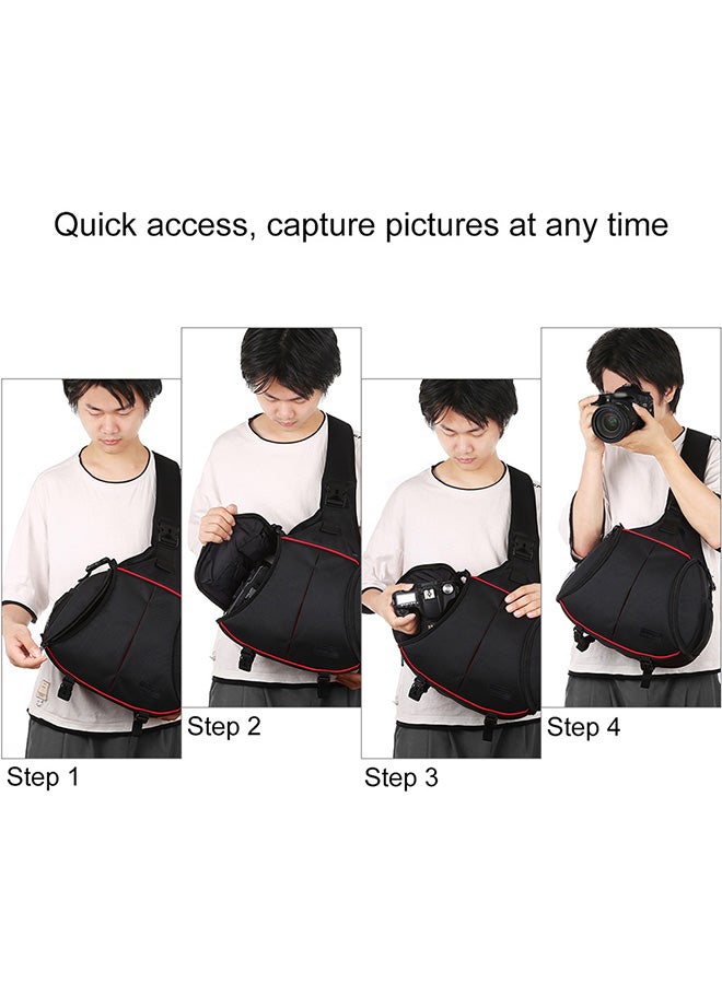 PULUZ Digital SLR Camera Bag Black  - Image 5
