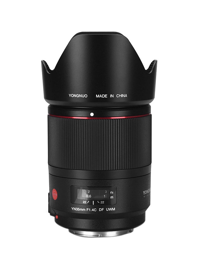 YONGNUO Wide Angle Prime Lens Black  - Image 1