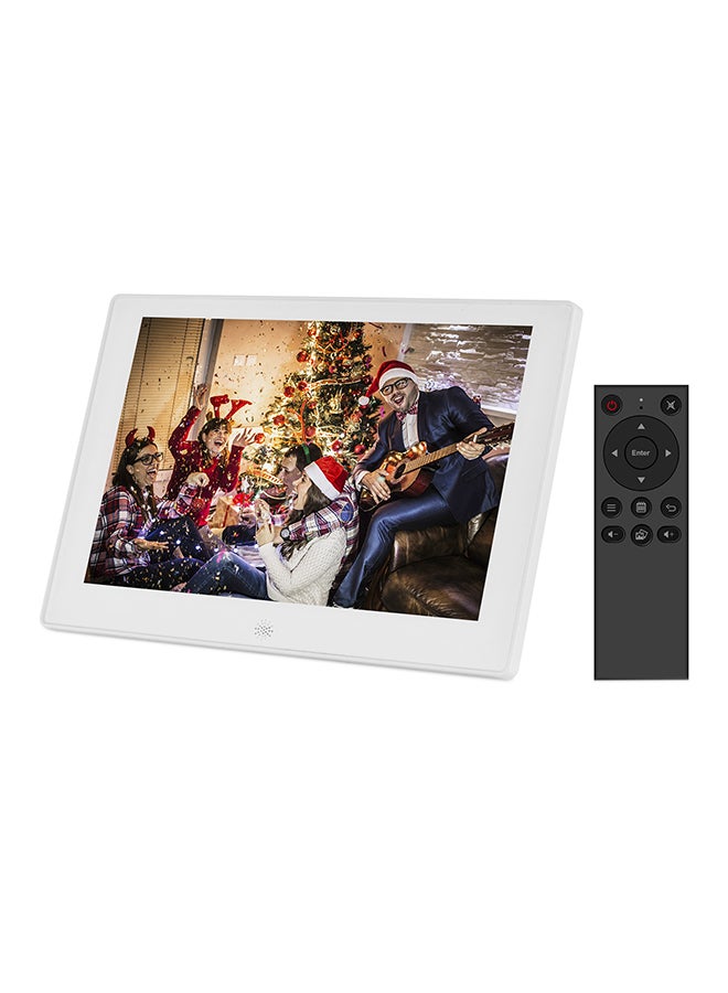 ANDOER Digital Photo Frame HD IPS Screen White  - Image 1