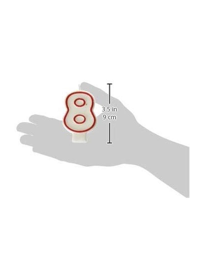 أمسكان مجموعة شموع بعود تثبيت للزينة من 3 قطع 7بوصة - Image 2