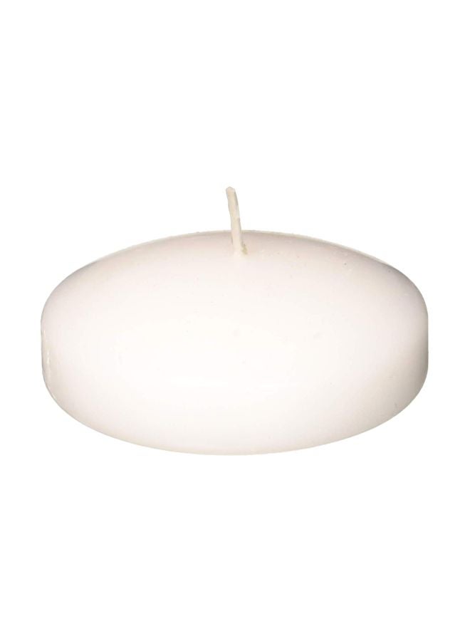 Mega Candles - 4-Piece Floating Disc Candle FBA_CGA064-W - Image 1