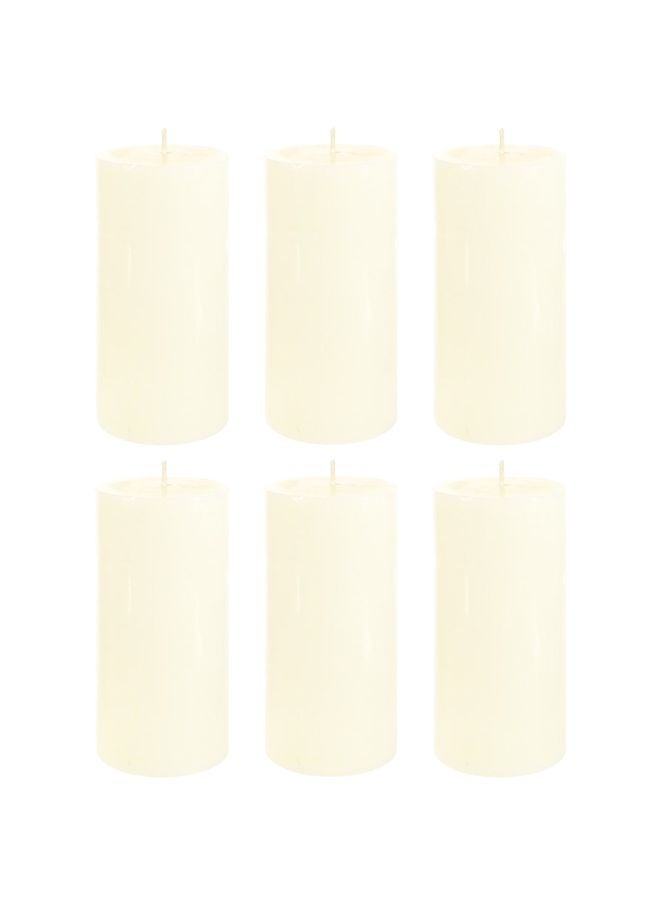 6-Piece Pillar Candle CGA002-I-6 3inch - v1578635248/N33632742A_1