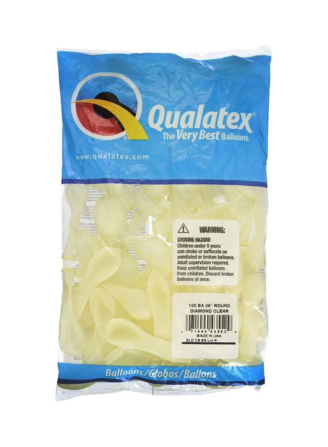 Qualatex 100-Piece Latex Balloon Set 5inch