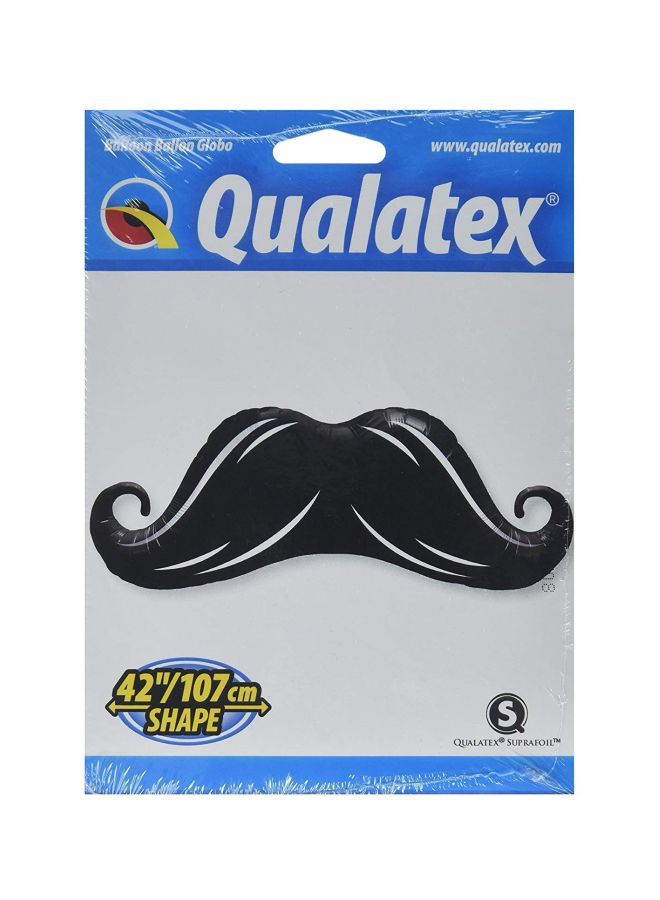 Qualatex Mustache Microfoil Balloon 42inch - Image 2