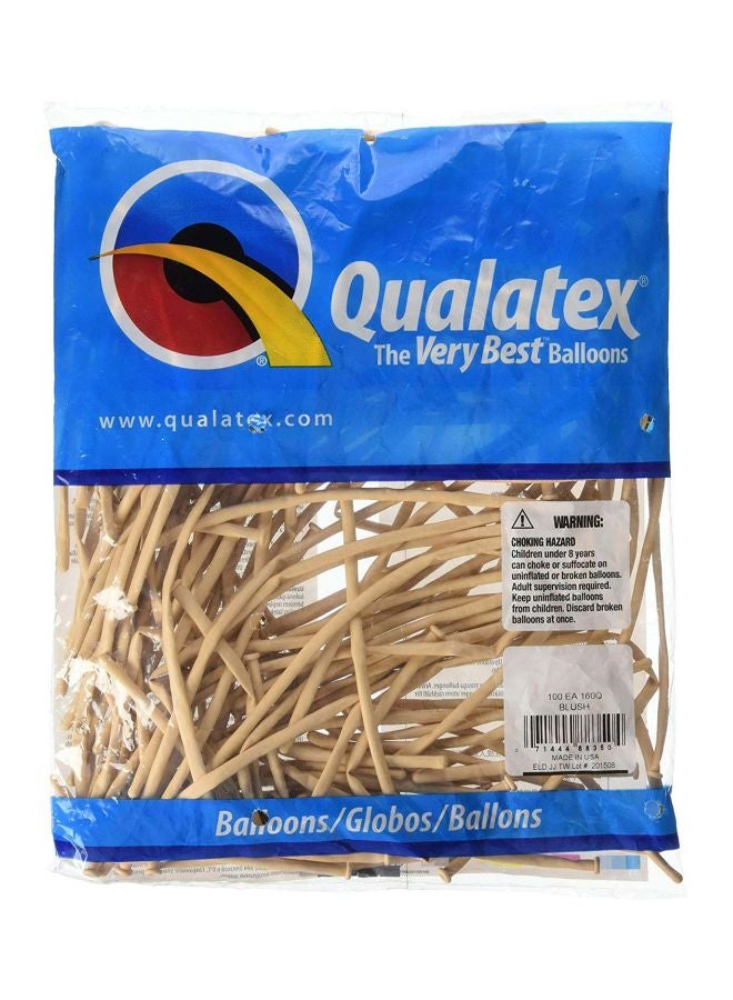 Qualatex 100-Piece Latex Balloons 88350