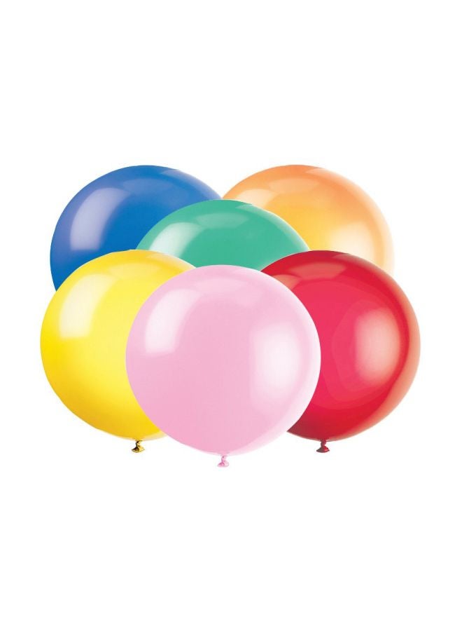 Unique 6-Piece Giant Latex Balloons 56732 36inch - Image 1